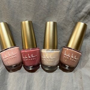 Nicole Miller 4 mini nail polish